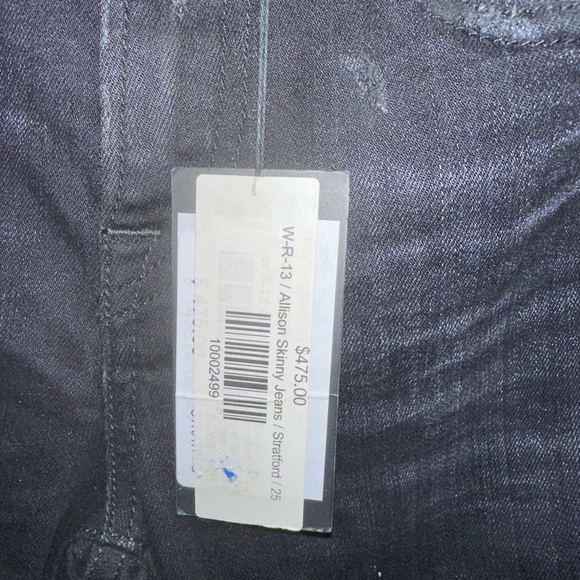 R-13 Allison Cropped Skinny Jeans in Stratford Size 25 - Picture 6 of 10